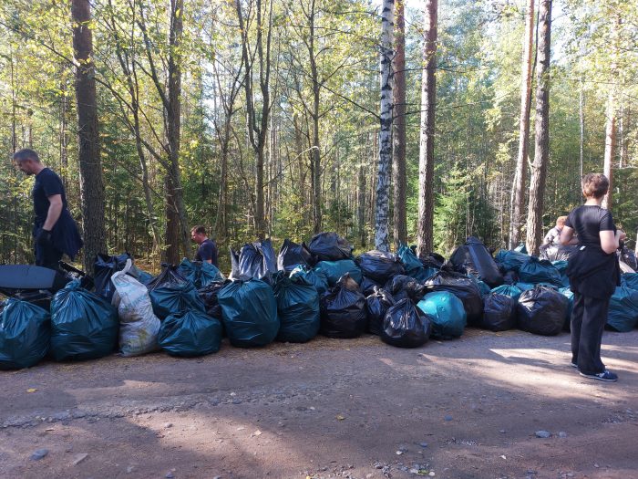 Итоги субботника регоператора: свыше 20 кубов мусора вывезли из Цвелодубово