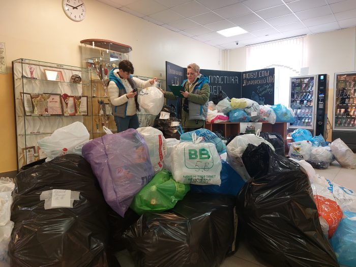 «Космический» улов: всеволожские школьники насобирали более 700 кг пластика