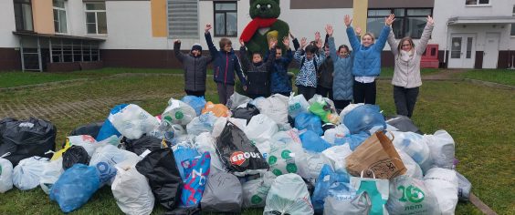 «Космический» улов: всеволожские школьники насобирали более 700 кг пластика