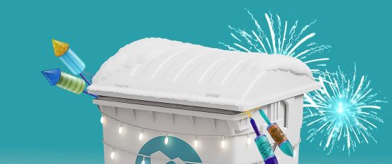 Фейерверк в небо, а остатки – в контейнер для мусора?