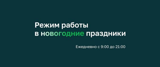 В Новый год мы продолжим усиленно работать