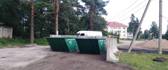 Новая технология уборки отходов в Приозерском районе