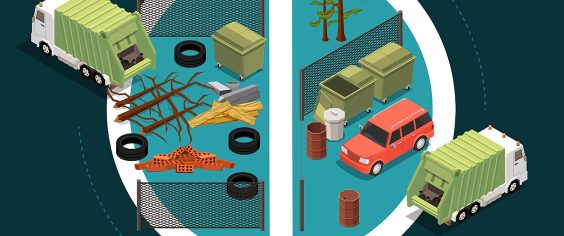 Нарушения на контейнерных площадках Ленинградской области за сентябрь 2025 года
