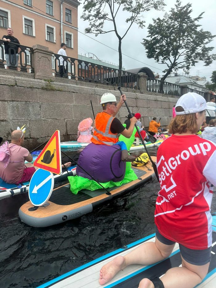 Фонтанка SUP: самому большому фестивалю сапсерфинга в Европе в этом году исполнилось 10 лет